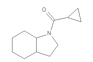 2,3,3a,4,5,6,7,7a-octahydroindol-1-yl(cyclopropyl)methanone