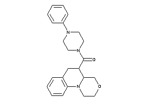 1,2,4,4a,5,6-hexahydro-[1,4]oxazino[4,3-a]quinolin-5-yl-(4-phenylpiperazino)methanone