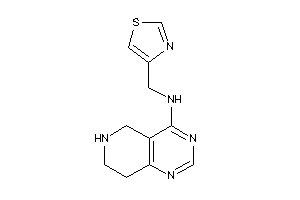5,6,7,8-tetrahydropyrido[4,3-d]pyrimidin-4-yl(thiazol-4-ylmethyl)amine