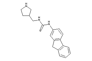 1-(9H-fluoren-2-yl)-3-(pyrrolidin-3-ylmethyl)urea