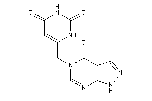 6-[(4-keto-1H-pyrazolo[3,4-d]pyrimidin-5-yl)methyl]uracil