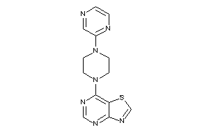 7-(4-pyrazin-2-ylpiperazino)thiazolo[4,5-d]pyrimidine