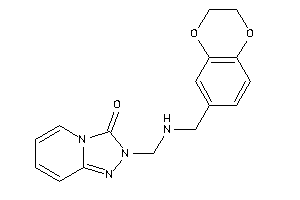 2-[(2,3-dihydro-1,4-benzodioxin-6-ylmethylamino)methyl]-[1,2,4]triazolo[4,3-a]pyridin-3-one