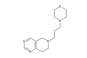 4-[3-(7,8-dihydro-5H-pyrido[4,3-d]pyrimidin-6-yl)propyl]morpholine