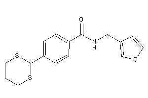 Image of 4-(1,3-dithian-2-yl)-N-(3-furfuryl)benzamide