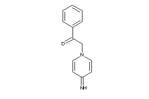 2-(4-imino-1-pyridyl)-1-phenyl-ethanone