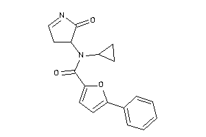 N-cyclopropyl-N-(2-keto-1-pyrrolin-3-yl)-5-phenyl-2-furamide