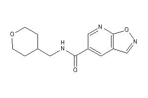 Image of N-(tetrahydropyran-4-ylmethyl)isoxazolo[5,4-b]pyridine-5-carboxamide