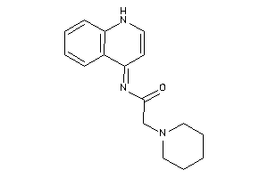 2-piperidino-N-(1H-quinolin-4-ylidene)acetamide