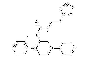 3-phenyl-N-[2-(2-thienyl)ethyl]-1,2,4,4a,5,6-hexahydropyrazino[1,2-a]quinoline-5-carboxamide