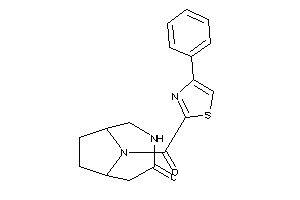 9-(4-phenylthiazole-2-carbonyl)-4,9-diazabicyclo[4.2.1]nonan-3-one