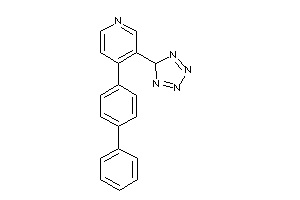 4-(4-phenylphenyl)-3-(5H-tetrazol-5-yl)pyridine