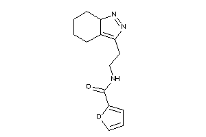 N-[2-(5,6,7,7a-tetrahydro-4H-indazol-3-yl)ethyl]-2-furamide