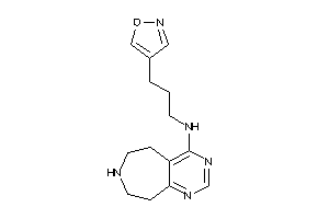 3-isoxazol-4-ylpropyl(6,7,8,9-tetrahydro-5H-pyrimido[4,5-d]azepin-4-yl)amine
