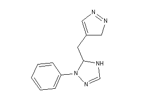 2-phenyl-3-(3H-pyrazol-4-ylmethyl)-3,4-dihydro-1,2,4-triazole