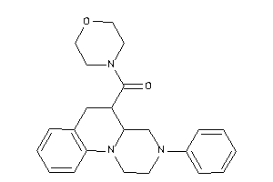 Morpholino-(3-phenyl-1,2,4,4a,5,6-hexahydropyrazino[1,2-a]quinolin-5-yl)methanone