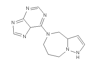 5-(5H-purin-6-yl)-1,3a,4,6,7,8-hexahydropyrazolo[1,5-a][1,4]diazepine