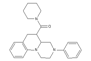 (3-phenyl-1,2,4,4a,5,6-hexahydropyrazino[1,2-a]quinolin-5-yl)-piperidino-methanone