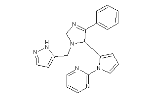 Image of 2-[2-[5-phenyl-3-(1H-pyrazol-5-ylmethyl)-3-imidazolin-4-yl]pyrrol-1-yl]pyrimidine