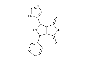 4-(1H-imidazol-5-yl)-6-phenyl-4,5,6,6a-tetrahydro-3aH-pyrrolo[3,4-c]pyrrole-1,3-quinone