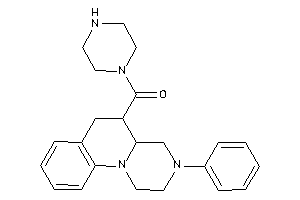 Image of (3-phenyl-1,2,4,4a,5,6-hexahydropyrazino[1,2-a]quinolin-5-yl)-piperazino-methanone
