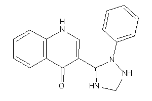 3-(2-phenyl-1,2,4-triazolidin-3-yl)-4-quinolone