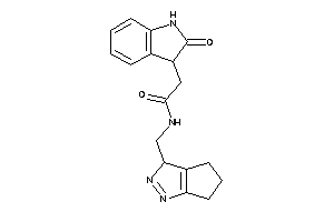 2-(2-ketoindolin-3-yl)-N-(3,4,5,6-tetrahydrocyclopenta[c]pyrazol-3-ylmethyl)acetamide