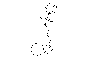 N-[3-(6,7,8,9-tetrahydro-5H-[1,2,4]triazolo[4,3-a]azepin-3-yl)propyl]pyridine-3-sulfonamide