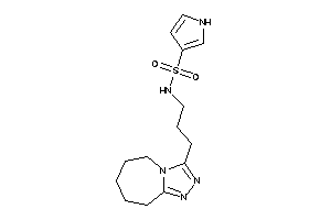 Image of N-[3-(6,7,8,9-tetrahydro-5H-[1,2,4]triazolo[4,3-a]azepin-3-yl)propyl]-1H-pyrrole-3-sulfonamide