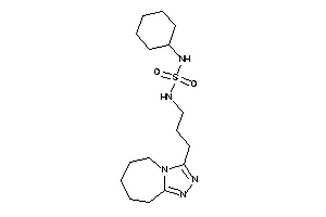 Image of Cyclohexyl-[3-(6,7,8,9-tetrahydro-5H-[1,2,4]triazolo[4,3-a]azepin-3-yl)propylsulfamoyl]amine