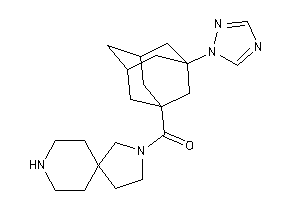 Image of 3,8-diazaspiro[4.5]decan-3-yl-[3-(1,2,4-triazol-1-yl)-1-adamantyl]methanone