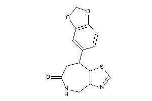 8-(1,3-benzodioxol-5-yl)-4,5,7,8-tetrahydrothiazolo[4,5-c]azepin-6-one