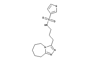 Image of N-[3-(6,7,8,9-tetrahydro-5H-[1,2,4]triazolo[4,3-a]azepin-3-yl)propyl]thiophene-3-sulfonamide