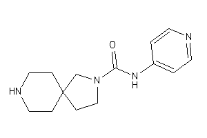 N-(4-pyridyl)-3,8-diazaspiro[4.5]decane-3-carboxamide