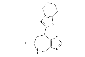 8-(4,5,6,7-tetrahydro-1,3-benzothiazol-2-yl)-4,5,7,8-tetrahydrothiazolo[4,5-c]azepin-6-one