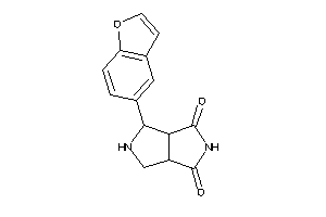 4-(benzofuran-5-yl)-4,5,6,6a-tetrahydro-3aH-pyrrolo[3,4-c]pyrrole-1,3-quinone