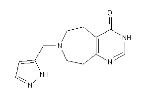 Image of 7-(1H-pyrazol-5-ylmethyl)-5,6,8,9-tetrahydro-3H-pyrimido[4,5-d]azepin-4-one