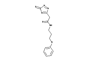 2-(5-keto-1,2,4-triazol-3-yl)-N-(3-phenoxypropyl)acetamide
