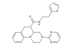 3-(2-pyrimidyl)-N-[2-(2-thienyl)ethyl]-1,2,4,4a,5,6-hexahydropyrazino[1,2-a]quinoline-5-carboxamide