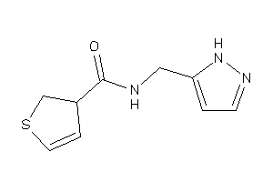 N-(1H-pyrazol-5-ylmethyl)-2,3-dihydrothiophene-3-carboxamide