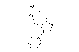 5-[(4-phenyl-1,5-dihydro-1,2,4-triazol-5-yl)methyl]-1H-tetrazole