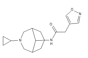 N-(7-cyclopropyl-7-azabicyclo[3.3.1]nonan-9-yl)-2-isoxazol-4-yl-acetamide