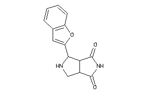 4-(benzofuran-2-yl)-4,5,6,6a-tetrahydro-3aH-pyrrolo[3,4-c]pyrrole-1,3-quinone