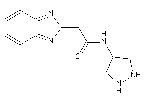 2-(2H-benzimidazol-2-yl)-N-pyrazolidin-4-yl-acetamide