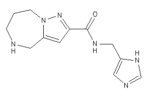 N-(1H-imidazol-5-ylmethyl)-5,6,7,8-tetrahydro-4H-pyrazolo[1,5-a][1,4]diazepine-2-carboxamide