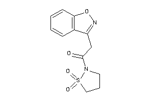 1-(1,1-diketo-1,2-thiazolidin-2-yl)-2-indoxazen-3-yl-ethanone