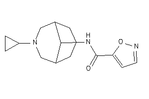 N-(7-cyclopropyl-7-azabicyclo[3.3.1]nonan-9-yl)isoxazole-5-carboxamide