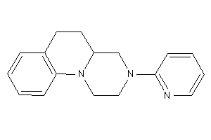 Image of 3-(2-pyridyl)-1,2,4,4a,5,6-hexahydropyrazino[1,2-a]quinoline