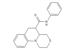 N-phenyl-1,2,4,4a,5,6-hexahydro-[1,4]thiazino[4,3-a]quinoline-5-carboxamide