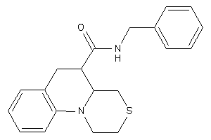 N-benzyl-1,2,4,4a,5,6-hexahydro-[1,4]thiazino[4,3-a]quinoline-5-carboxamide